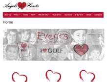 Tablet Screenshot of angelsforhearts.org